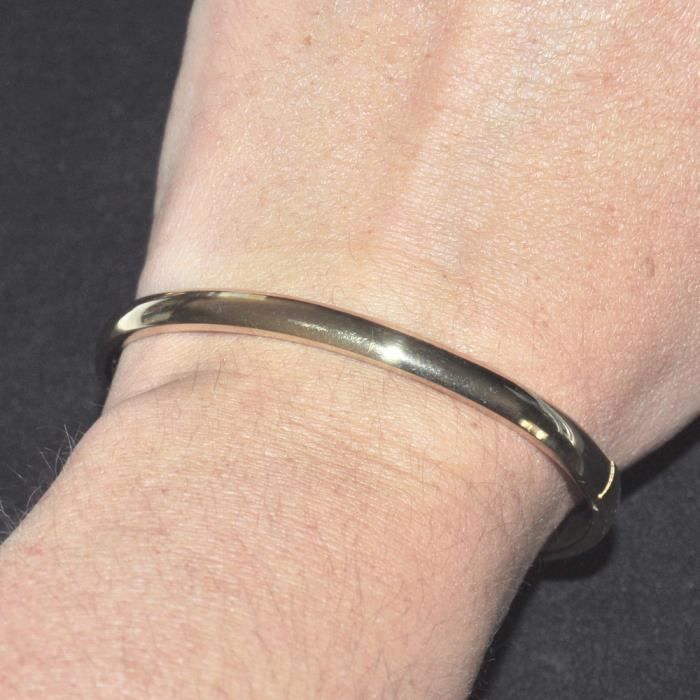 Bracelet En Argent Massif Poinçonné Edouard Rambaud - Bijou Vintage Créateur - Modèle Rare
