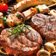 Abri barbecue Blumfeldt Steakhouse - Cadre acier - Toile polyester 180 g-m² - Gris foncé-2