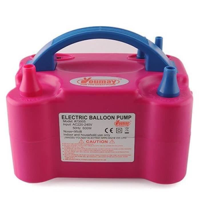Pompe à Ballons Électrique Nestling 600W | Double Buse | Gonfleur Rapid Ballons Fête