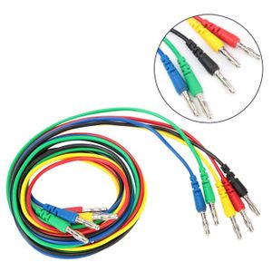 Adaptateur Pince Crocodile Vers Fiche Banane 1m - Pour Multimètre, Neuf, Câble De Test