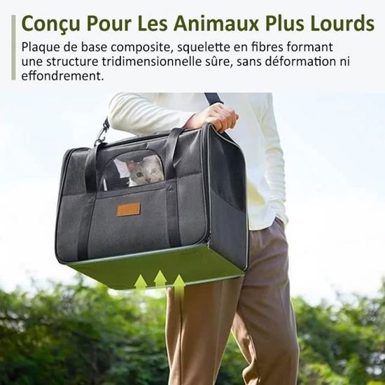 Sac à Dos - Chat Chien - Extensible - Pliable - 2 Tapis Inclus