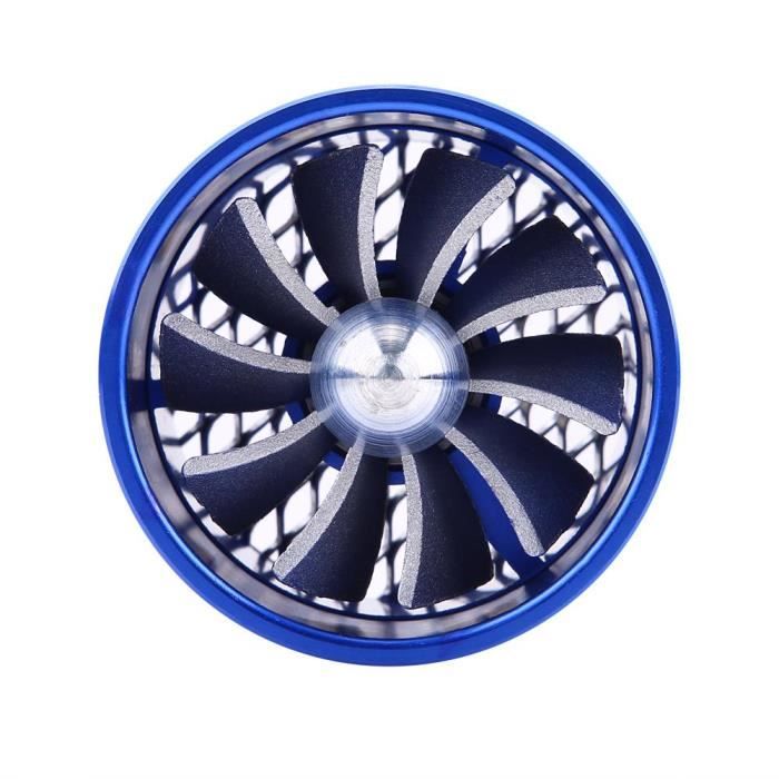 Turbonateur D'Admission D'Air 55mm | Économiseur De Carburant Pour Voiture | Alliage Aluminium | Kit Universel | Amélioration Performance - 2