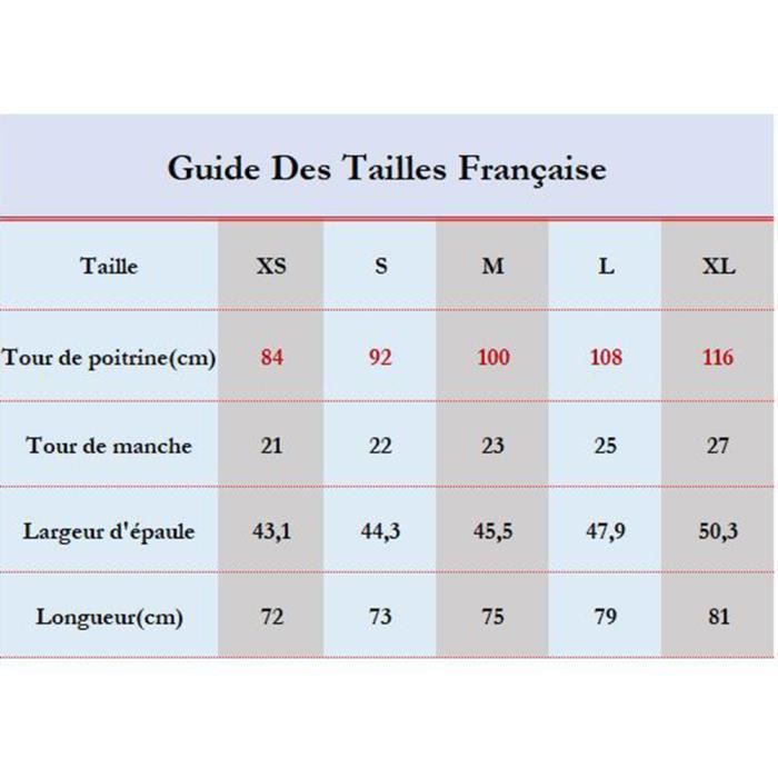 Correspondance taille 43 chemise homme sales