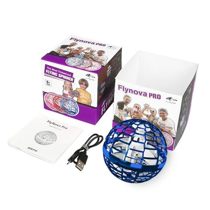 UFO Mini drone – Balle volante LED, cadeau intérieur et extérieur pour enfants 6-10 ans