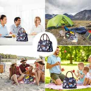 Sac à Déjeuner Isotherme Imprimé Avec Doublure En Aluminium