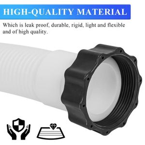 Tuyau De Rechange Pour Pompe De Piscine - 30cm De Long - Compatible Modèle 11535 - Blanc