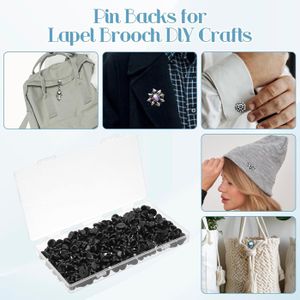 Lot De 4 Fermoirs à Papillon - Acier, Ferme-porte, Sans Marque