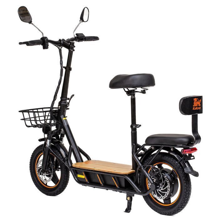 Trottinette électrique Kukirin Trottinette électrique Pliable C1 Pro 14 500W 48V26Ah Autonomie 100KM Noir