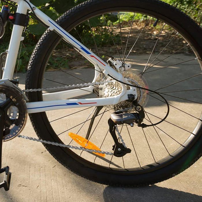 Chaîne De Velo Chaîne Vélo Single Speed 1/2 X 1/8 106 Maillons - Acier Carbone Renforcé | Pour VTT, Vélo Route, Tourisme Chaîne VTT Vélo Route