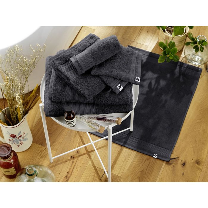 Tapis de bain 50 x 80 cm Ricochet anthracite