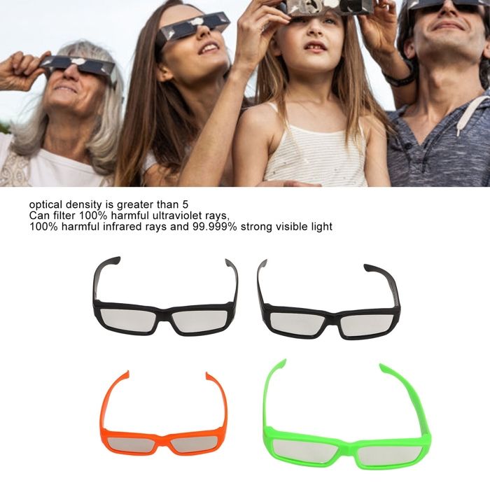 Pwshymi Généres d'éclipse solaire PCS SOLAR ECLIPSE LOISSES SAFE