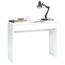 Fmd Bureau D Angle Contemporain Ordinateur Travail Bureau Informatique Meuble De Bureau Avec Tiroir Large 100 X 40 X 80 Cm Blanc Achat Vente Bureau Fmd Bureau D Angle