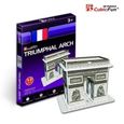 Puzzle 3D Série Mini - France, Paris : Arc de T…-0