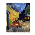 Puzzle en bois découpé à la main - Van Gogh : Le café le soir - 250 pièces - PUZZLE MICHELE WILSON-0