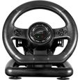 Speedlink Black BOLT Racing Wheel - Volant de Gaming pour PC (Xinput et DirectInput, Vibration, 12 Boutons et 2 Hotkeys) Noi:-0