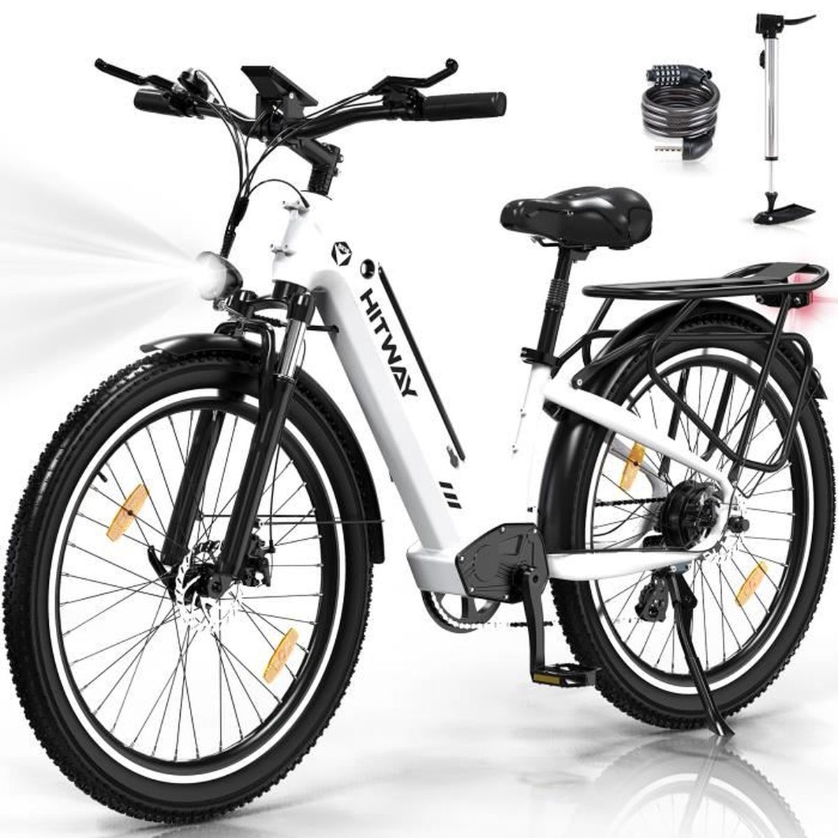 Hitway Velo VÃ©lo Ã©lectrique Sur Cdiscount Velo Electrique Femme