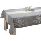 Nappe - Lotus - Rectangulaire 150x240 cm - Anti-tache - Déperlant - Polyester 100%