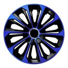 Enjoliveurs de roue - set complet de 4 pièces - NRM Extra Strong - bleu/noir - 15"