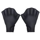 Gants De Natation ZoneYan – Palmes De Main En Néoprène, Résistance D'eau, Réglables – Adulte, Noir