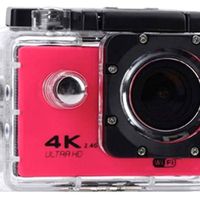 KLACK  Action Cam 4K Rose (4K Ultra HD - Wi-Fi)