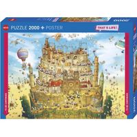 Puzzle 2000 pièces - Heye - That's life - Fantastique - Mixte - Blanc - A partir de 15 ans