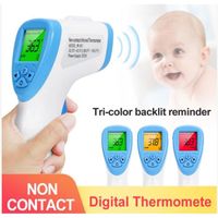 Thermomètre Bébés Thermomètre pour Enfants / Adultes / Surface des Objets, Thermomètre Frontal Infrarouge Numérique Sans Contact