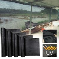 LILIIN 1,8 x 10m Brise-Vue pour clôture et Balustrade de Balcon, en polyéthylène, Stabilisé aux UV, avec Serre-câbles, Anthracite