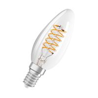 Lampe LED OSRAM Vintage 1906® Classic B FIL, E14, clair, 4,8W, 470lm, 2700K, lumière blanche chaude, dimmable, nouveau filament
