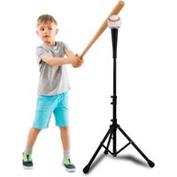 Tee De Frappe Baseball Enfant – Réglable 53-76 Cm, Trépied Stable, Sac De Transport, Pour Softball Ou Baseball