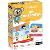 La petite école Les contraires Nathan - Jeux éducatifs La petite école Les contraires Nathan - Jeux éducatifs