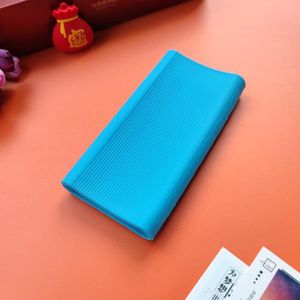 BATTERIE EXTERNE bleu-Juste de protection en silicone pour Xiaomi P