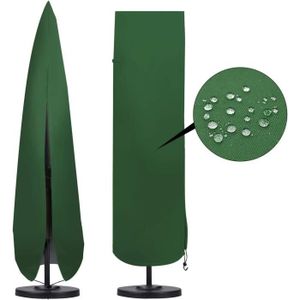HOUSSE DE PARASOL Housse de parasol de jardin, housse de parasol en tissu Oxford 600D imperméable avec fermeture éclair, compatible avec les A810