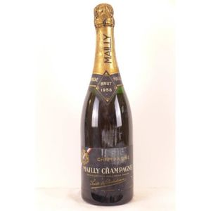 CHAMPAGNE champagne mailly grand cru (niveau sous la coiffe)