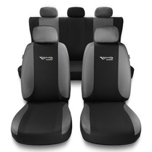 Housses de Protection Siège Auto Housses pour KIA CEE 'D Noir-Rouge v158888 sièges avant