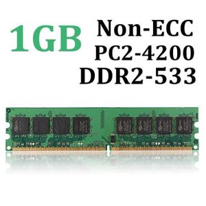 Komputerbay 1Go DDR2 533 MHz PC2-4200 PC2-4300 M/émoire DDR2 533 240 PIN DIMM bureau