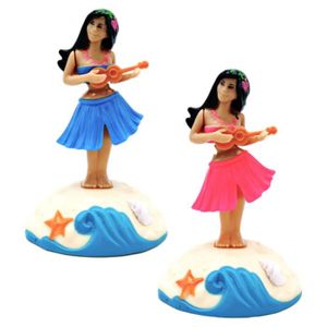 Figurine de danse hawaïenne solaire - VGEBY - Éventail rose - Intérieur -  Mixte - À partir de 3 ans - Cdiscount Jeux - Jouets