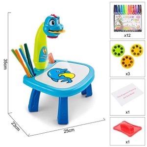 TABLE A DESSIN Dessin - Graphisme,Projecteur Led pour enfants,Table de dessin artistique,tableau de peinture,bureau,apprentissage - Type 1PCS -H