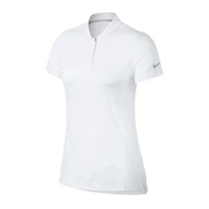 POLO Polo de sport Blanc Femme Nike Dry SS Bld