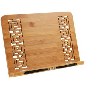 Vigo Wood Porte-Livre avec Rangement, Support Livre, Pupitre de Lecture,  Chevalet Livre, Lutrin, Support Tablette Bois, Support Livre Lit, Support  Livre Ouvert