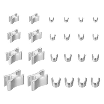 Sourcing Ap 20 Pcs Fereture éclair Bouchons, #8 Supérieur &ap; Inférieur