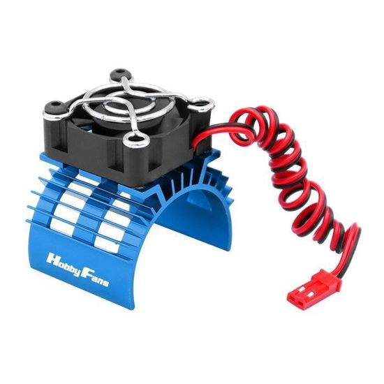 Dissipateur Moteur RC Avec Ventilateur - Pour 540/550/3650/3660 | Refroidissement Alliage Aluminium