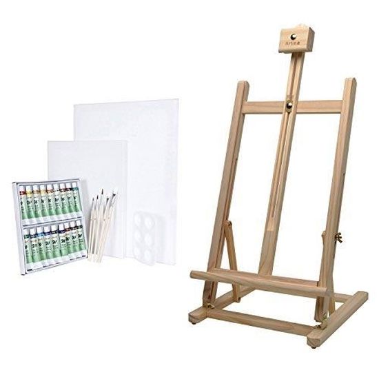 Lot De 15 Toiles à Peindre 30x40 Cm Artina Akademie - Châssis Entoilé Bois FSC 280g/m² Coton