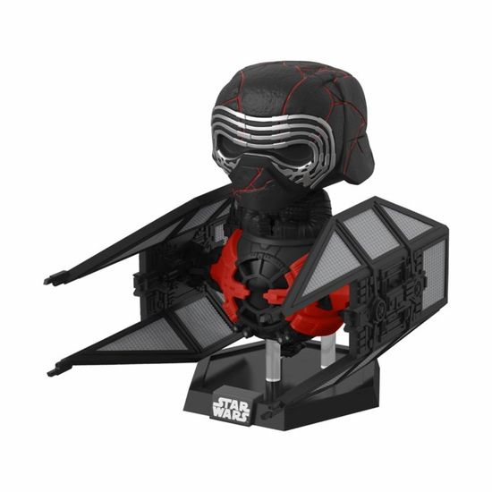 Figurine Pop! Deluxe Star Wars Episode IX: The Rise Of Skywalker - Kylo Ren avec Tie Whisper de FUNKO