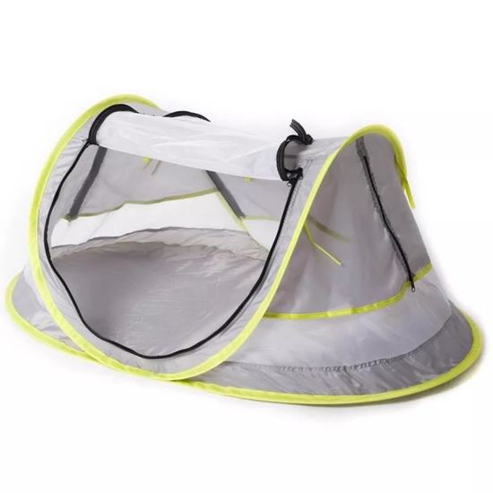 Tente Pop-up Plage Enfants Apojungle – Pare-soleil, Anti-UV, Moustiquaire, Rose – Pour Camping, Pique-nique Et Parc