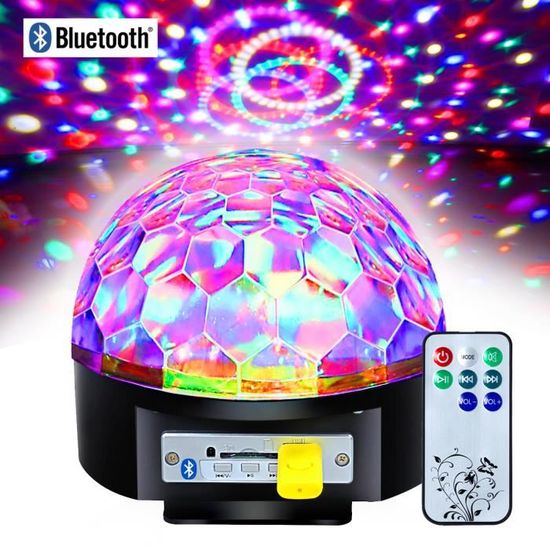 LED Lampe de Scène Change de Couleurs Automatique lampe Disco Cdiscount TV Son Photo