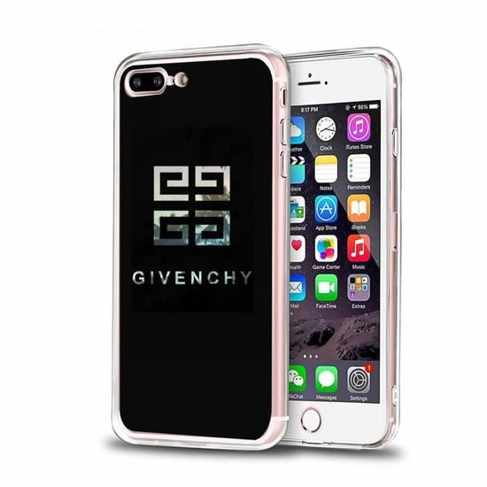 Coque Pour Apple iPhone 7 Plus iPhone 8 Plus Givenchy logo Schema Souple Premium TPU Gel Silione Cdiscount Telephonie