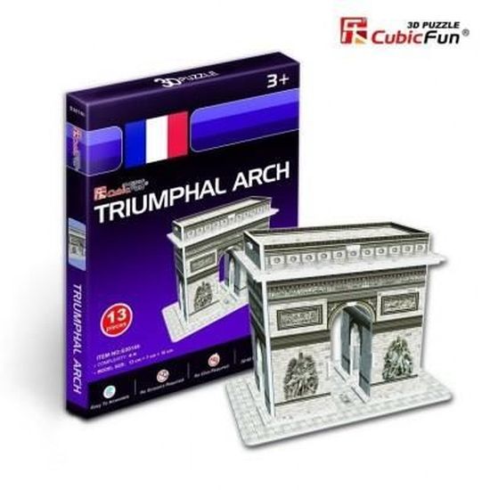 Puzzle 3D Série Mini - France, Paris : Arc de T…