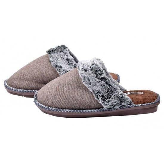 Pantoufles Hommes Pantoufles Homme VeraCosy - Velours Côtelé - Mousse Mémoire De Forme - Semelle Antidérapante - Chaussons D'intérieur Pantoufles Homme Velours