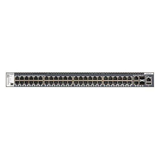 NETGEAR Switch manageable ProSAFE M4300-52G - Stackable avec 48x1G et 4x10G incluant 2x10GBASE-T et 2xSFP+Niveau 31