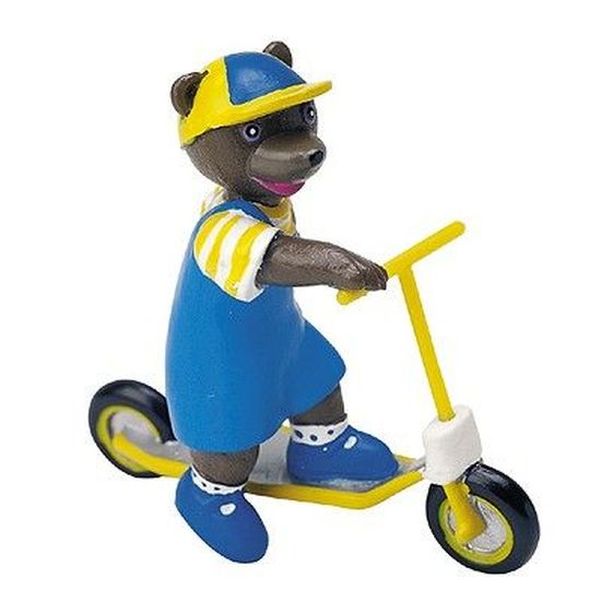 Lot De Figurines Petit Ours Brun – Jeux De Plein Air, Occasion Très Bon état – Sans Emballage